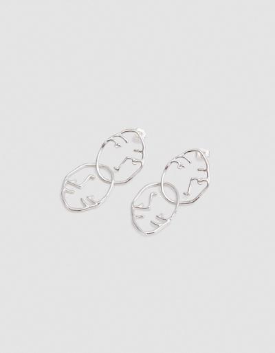 Open House People Earrings In Sterling