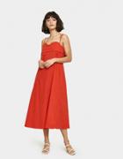 Toit Volant Verona Dress In Red