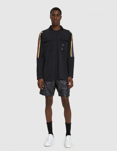 Adidas L/s Oyster 72-hour Tee In Black