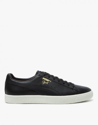 Puma Clyde Natural In Black