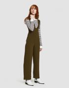 Ganni Clark Jumpsuit In Army