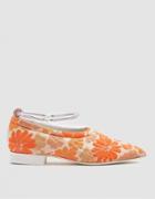 Jil Sander Jacquard Floral Flat