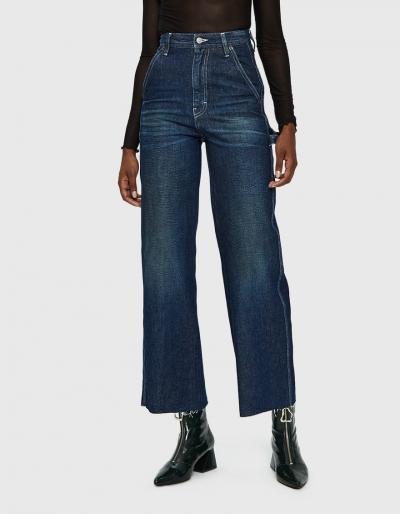 Mm6 Maison Margiela High-waisted Denim Pant