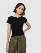 Which We Want Falla Knit Top In Black