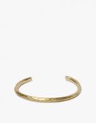 Cause And Effect Brass Hammered Bar Cuff