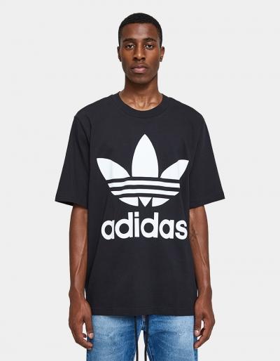 Adidas Ac Boxy Tee In Black