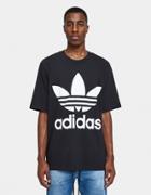 Adidas Ac Boxy Tee In Black