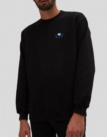Token Surfboards Cinder Block Sweatshirt In Black