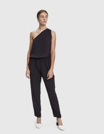 Which We Want Cristie One-shoulder Jumpsuit