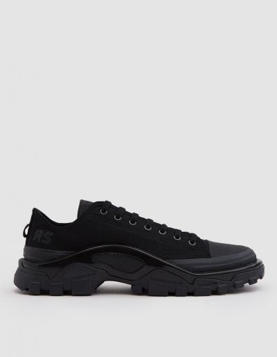 Adidas X Raf Simons Rs Detroit Runner Sneaker In Core Black/core Black