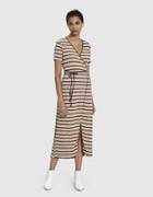Which We Want Lou Ribbed Wrap Dress