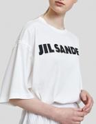 Jil Sander T-shirt Cn Short Sleeve In White