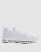 Nike Air Max 98 Shoe In White/pure Platinum Black Reflective