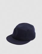 Larose Paris Zip 5 Panel Hat In Navy