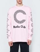 Carhartt Wip L/s Radio Club Roma T-shirt In Vegas Pink