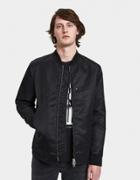 Acne Studios Mylon Shine Jacket In Black