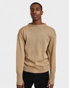 Andersen-andersen Seaman - Symmetrical Crewneck In Camel