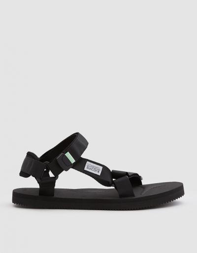 Suicoke Depa-cab Sandal In Black