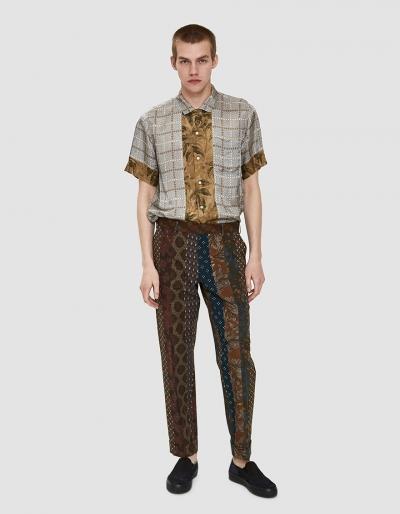 Dries Van Noten Philip Trouser In Navy