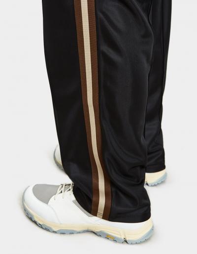 Our Legacy Track Pants In Banded Solid Black