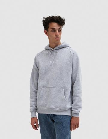 Polar Skate Co. Alv Doodle Hoodie In Heather Grey