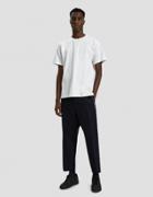 Thom Browne S/s Relaxed Fit Tee In White