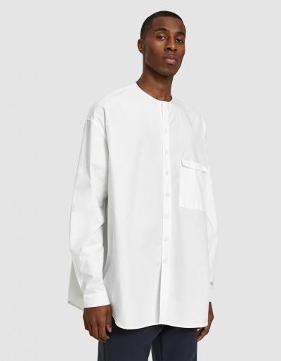 Sunnei Over Shirt With Row Cut Details