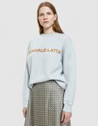 Eckhaus Latta Sweatshirt In Pearl Blue