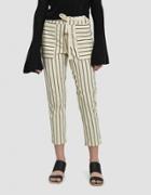 Stelen Mable Striped Pant In Cream