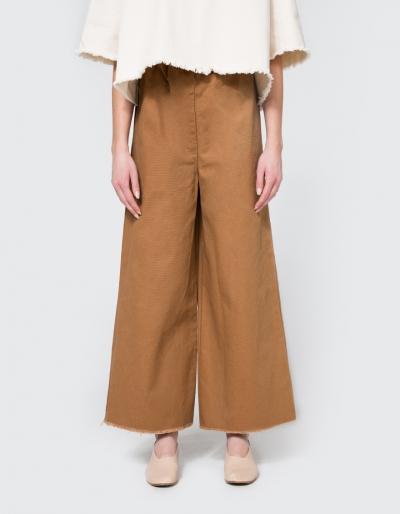 Ashley Rowe Long Pant In Tan