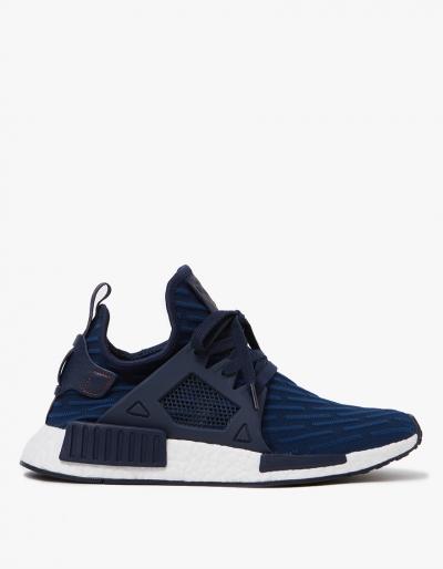 Adidas Nmd Xr1 Primeknit In Navy/red