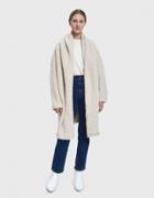 Lauren Manoogian Capote Shawl Coat In Hessian
