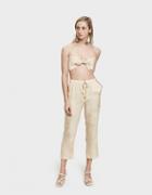 Nanushka Balian Pants In Creme