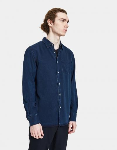 Officine Generale Benoit Indigo Tencel