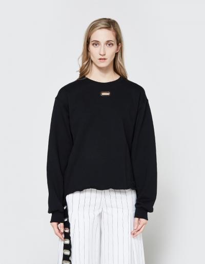 Collina Strada Sweat Crew In Black