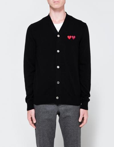 Comme Des Gar Ons Play Play Cardigan