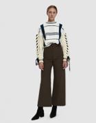Carven Contrast Cable Knit