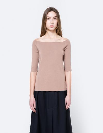 Achro Off Shoulder Knit Top