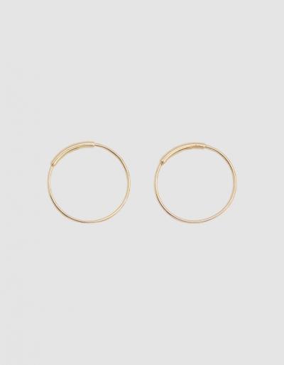 Kathleen Whitaker Extra Small Hoop Earrings