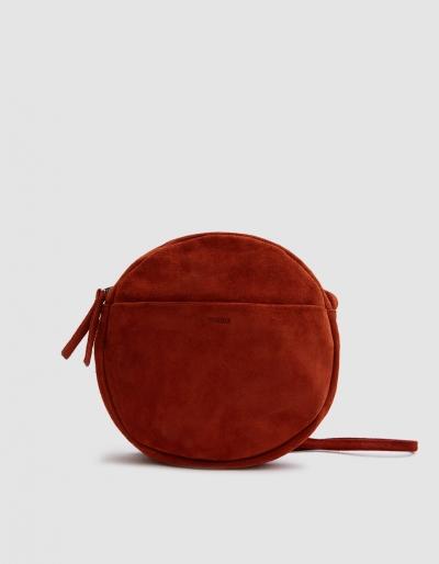 Baggu New Circle Purse In Rust