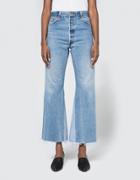 Re/done High Rise Flare Crop