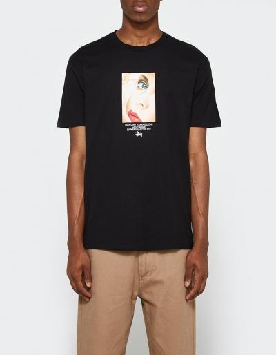 St Ssy Harumi Yamaguchi Girl Tee In Black