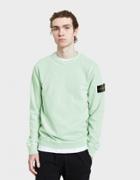 Stone Island Garment Dyed Fleece Sweatshirt In