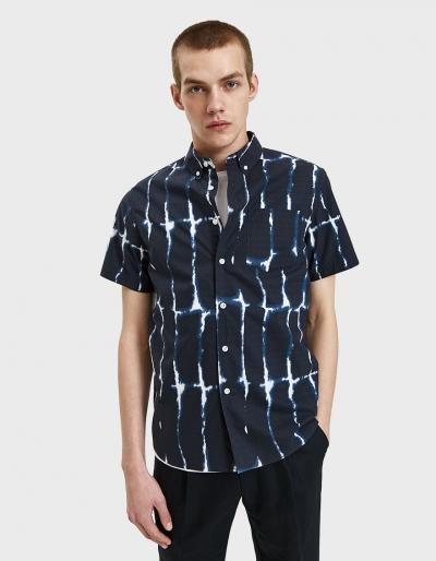Saturdays Nyc Esquina Water Stack Shirt In