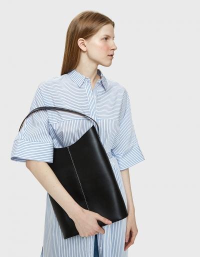 Building Block Wave Tote In Black