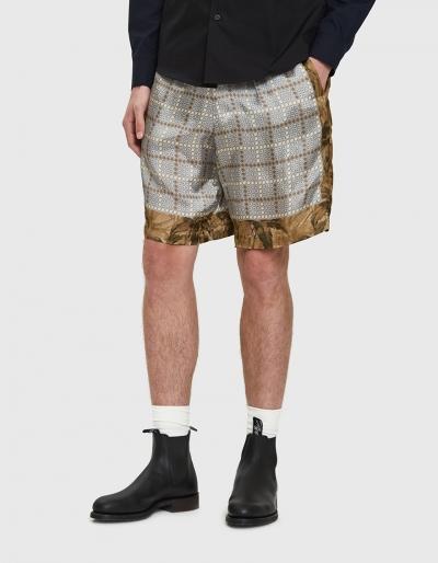 Dries Van Noten Piper Bis Short In Beige