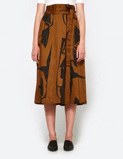 Black Crane Origami Culotte Print B