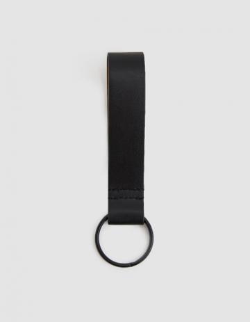Common Projects Simple Key Ring In Black