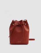 Mansur Gavriel Mini Bucket Bag In Brandy/avion