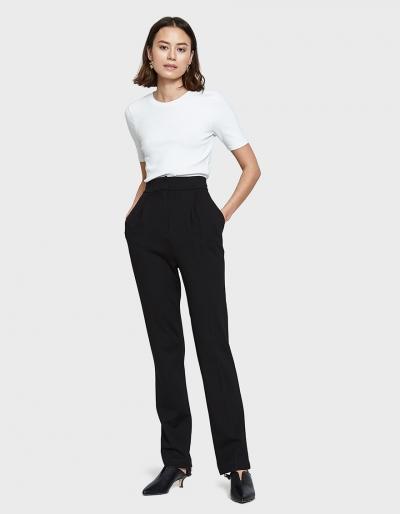 Tibi Stirrup Pant In Black